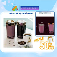 Máy nghiền hạt ngũ cốc, máy xay hạt khô cầm tay đa năng lưỡi xay thép không gỉ.