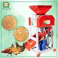 Máy nghiền ngô 3 pha 3A 4 kW 380 V – xay vỡ mảnh bắp công nghiệp