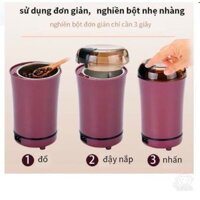 Máy Nghiền Ngũ Cốc, Máy Xay Hạt, Máy Xay Tiêu Mini Cực Khỏe