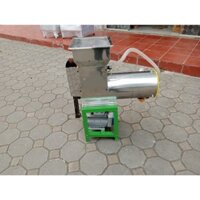 Máy nghiền vắt củ nghệ tươi làm tinh bột nghệ, bột sắn dây chưa động cơ
