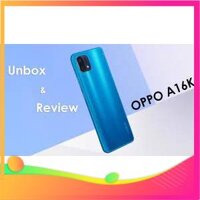 [Máy nguyên seal] Điện thoại OPPO A16K (32 GB) Máy chính hãng, Nguyên phụ kiện đi kèm lỗi 1 đổi 1, tặng kèm ốp