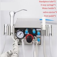 MÁY NHA KHOA MINI CÓ 2 ĐẦU DÂY TAY KHOAN [ Chưa gồm máy nén khí]