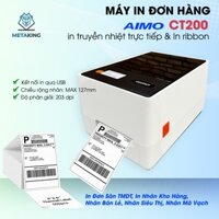 Máy Nhãn AIMO CT200 - In Đơn Sàn TMDT, in nhãn kho hàng, nhãn bán lẻ, nhãn siêu thị, nhãn mã vạch ...