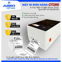 Máy Nhãn AIMO CT200 - In Đơn Sàn TMDT, in nhãn kho hàng, nhãn bán lẻ, nhãn siêu thị, nhãn mã vạch ...