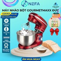 Máy nhào bột GOURMETMAXX SM-1504 ĐỨC dung tích 5L, công suất 1500W, Máy trộn bột đa năng, Bảo hành 12 tháng