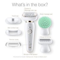 Máy nhổ, cạo, tẩy lông, Braun Silk·épil 9 Flex | Model SES 9020 3D