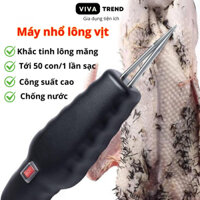 Máy Nhổ Lông Vịt Gà Cầm Tay, Máy Vặt Lông Vịt Gà Lông Măng Không Dây- VivaTrend MNL02