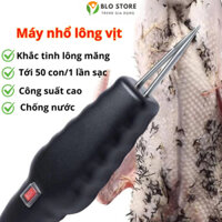 Máy Nhổ Lông Vịt Gà Cầm Tay, Máy Vặt Lông Vịt Gà Lông Măng Không Dây - BloStore - MNL02