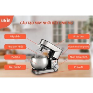 Máy nhồi bột kiêm đánh trứng Unie M2