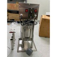 Máy nhồi lòng sụn lòng dồi , Máy đùn lạp xưởng, Máy nhồi xúc xích 10L chạy điên gia đình