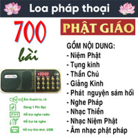 Máy Niệm Phật Chép Sẵn 700 Bài - Loa Nghe Nhạc Phật, Tụng Kinh Địa Tạng, Chú Đại Bi-Đài Radio
