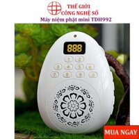 Máy niệm phật mini TDH992, Loa giọt nước có dây đeo cổ , nghe thẻ nhớ, nhạc kinh phật, nhỏ gọn - Bảo hành 6 tháng