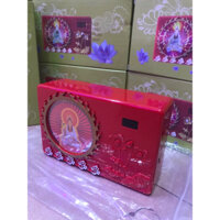 Máy Niệm Phật Quan Thế Âm Bồ Tát,Có Đèn Led Hào Quang