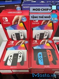 Máy Nintendo Switch OLED cũ 99% fullbox Mod Chip Full Game thẻ (128GB/256GB/512GB/1TB)