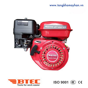 Máy nổ 6.5HP Btec BT168F65