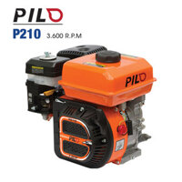 Máy nổ chạy xăng 7.5Hp PILO P-210 (7.5Hp, Tua nhanh)