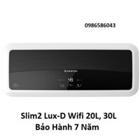 Máy Nước Nóng Ariston Slim2 Lux-D Wifi 20L, 30L Gián Tiếp - Bảo Hành 10 Năm Chính Hãng