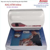 Máy nước nóng Atmor KAG-ATM-Inline trực tiếp kết hợp gián tiếp, 1 máy nước nóng dùng cho nguyên căn hộ chung cư