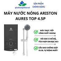 Máy nước nóng có bơm Ariston AURES Top 4.5P - Bảo hành 24 tháng
