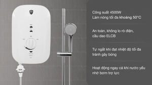 Bình nóng lạnh Ferroli MIDO-MSP 4.5S - 4500W