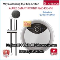 Máy nước nóng không bơm Ariston AURES SMART ROUND KAG-RMC45E-VN