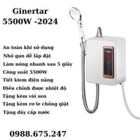 Máy nước nóng lạnh tắm trực tiếp, bình nóng lạnh mini nước nóng sau 30s, có rơ le chống giật