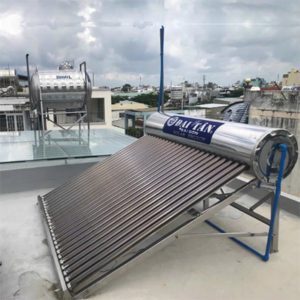 Bình nóng lạnh thái dương năng 280 lít Đại Tân