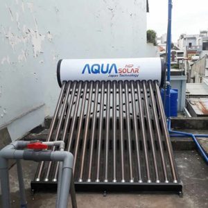 Bình nóng lạnh thái dương năng Aqua 190L PPr