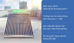 Máy nước nóng năng lượng mặt trời Kangaroo GD1818 - 180 lít