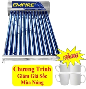 Máy nước nóng năng lượng mặt trời Empire Titan 130 lít TT1213