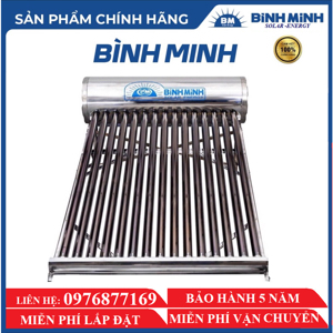 Máy nước nóng năng lượng mặt trời Bình Minh 215L