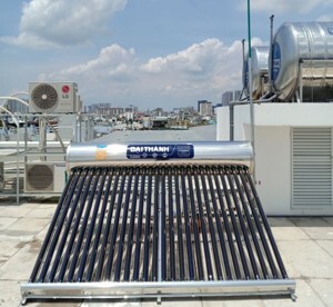 Bình nóng lạnh thái dương năng Đại Thành 210L 70-14