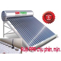 Máy nước nóng năng lượng mặt trời 140L chịu phèn , mặn