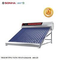 Máy nước nóng năng lượng mặt trời TITAN GOLD 180l