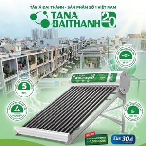 Máy nước nóng NLMT  Đại Thành  215 lít ĐT58-21