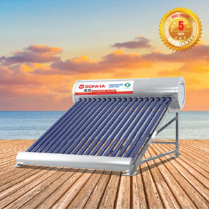 Máy nước nóng NLMT SHC Gold 160L (Ống dầu)
