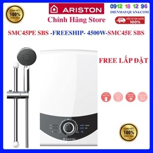 Bình nóng lạnh trực tiếp Ariston SMC45PE SBS-VN - Có bơm