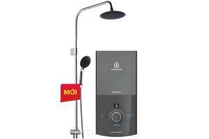 Bình nóng lạnh trực tiếp Ariston Aures Premium+ 4.5P - Kèm sen cây