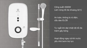Bình nóng lạnh trực tiếp Electrolux EWE451KB-DWG2