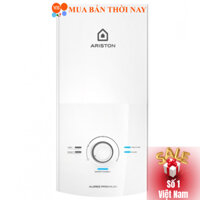 Máy nước nóng trực tiếp Ariston Aures Premium 4.5P* IVORY Có Bơm trợ lực, Aures Premium 4.5 Không bơm, Dòng trung cấp