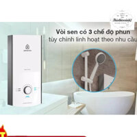 Máy nước nóng trực tiếp Ariston dòng trung cấp Aures Premium 4.5P* Có Bơm trợ lực, Aures Premium 4.5 Không bơm