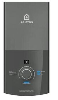Máy nước nóng trực tiếp Ariston 4500W AURES PREMIUM+ 4.5 (XÁM - KHÔNG BƠM TRỢ LỰC)