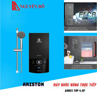Máy nước nóng trực tiếp Ariston Aures Top 4.5P Dòng Tính Năng Vượt Trội có bơm trợ lực TỔNG KHO ĐIỆN NGUYỄN ĐÔ