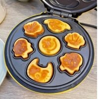 Máy Nướng Bánh Máy Làm Bánh Hình Thú 7 Khuôn Magic Bullit Màu Vàng