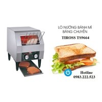 MÁY NƯỚNG BÁNH MÌ BĂNG CHUYỀN Tiross TS9664 BĂNG TẢI RỘNG Dùng Cho Quầy Buffet, Nhà Hàng Trong Bữa Ăn Sáng