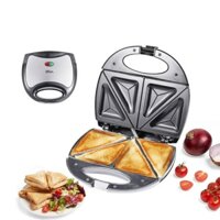 Máy nướng bánh mì sandwich, máy ép nướng bánh mỳ làm đồ ăn sáng và kinh doanh Chính hãng SEKA [BH 12 Tháng]