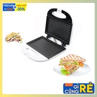 Máy nướng bánh mì sandwich SOKANY 750W làm nóng đều 2 mặt khuôn, bánh thơm ngon