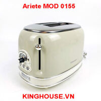 Máy nướng bánh mỳ 2 khay Ariete MOD.0155 ( màu be / xanh lá / xanh da trời )