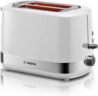 Máy nướng bánh mỳ Bosch Compact Toaster TAT6A511 800W màu trắng