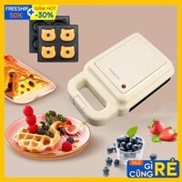 Máy nướng bánh mỳ, ép bánh bông lan mặt cười Torsom